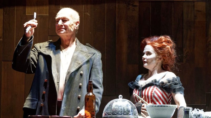 Steven Page and Julie Mullins in Sweeney Todd at the Lyric Theatre 