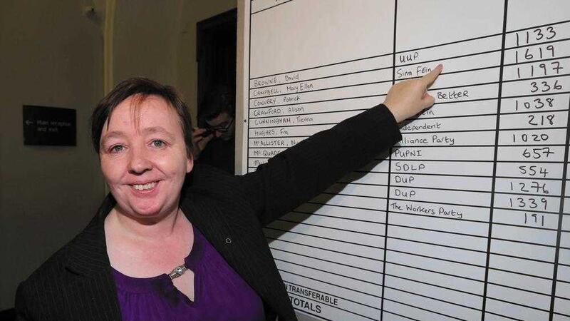 Sinn F&eacute;in has selected Mary Ellen Campbell to become the next Deputy Mayor of Belfast. Picture by Hugh Russell 
