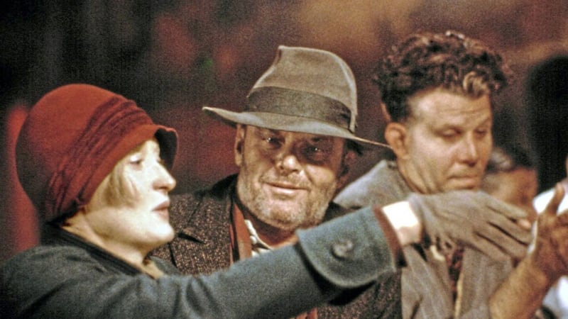Meryl Streep and Jack Nicholson in Ironweed 