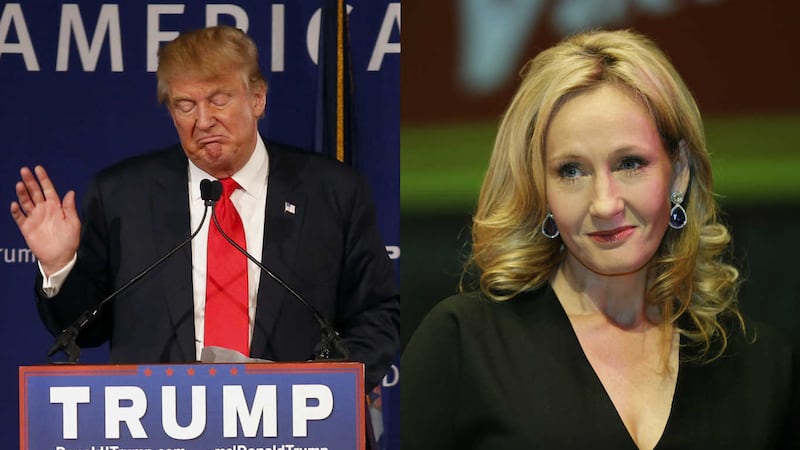 JK Rowling expressed her distaste after Donald Trump called for a halt on Muslims entering America.