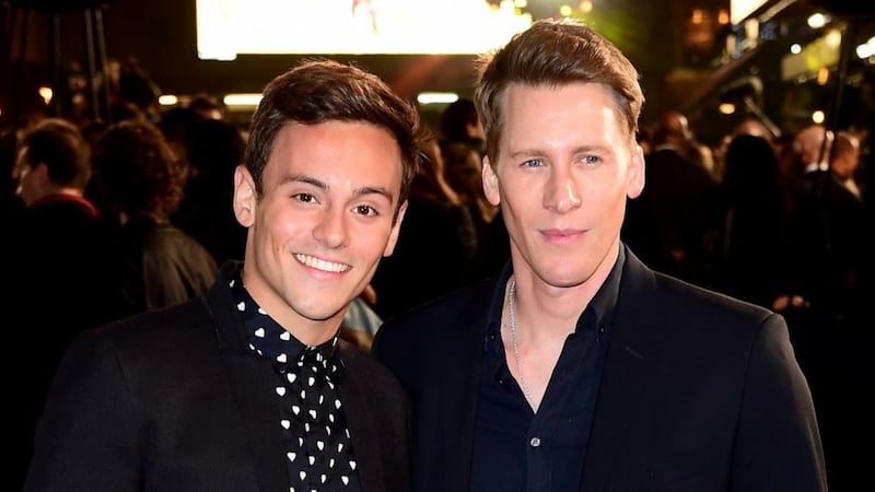 Tom and Dustin Lance Black have been engaged since 2015.