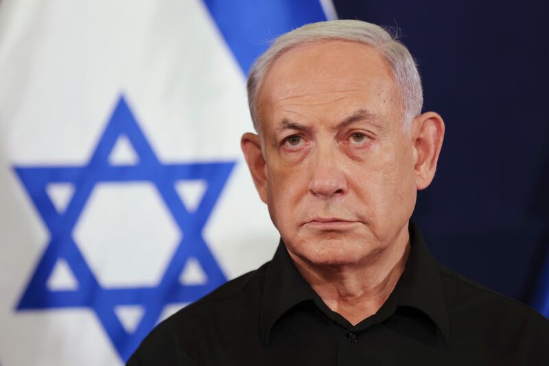 Joe Biden’s relationship with Israeli Prime Minister Benjamin Netanyahu has grown strained over Israel’s decision to invade Rafah (Abir Sultan/Pool Photo via AP)