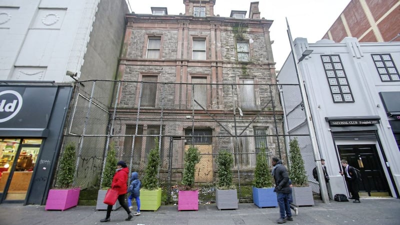 The former RUC station in Queen Street is set to become the 78-bedroom Hotel Marquis. Picture by Mal McCann 