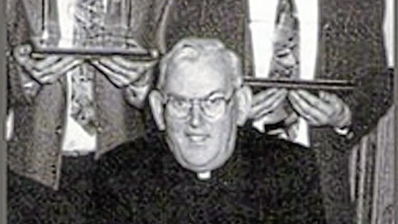 Paedophile priest Fr Malachy Finegan. 
