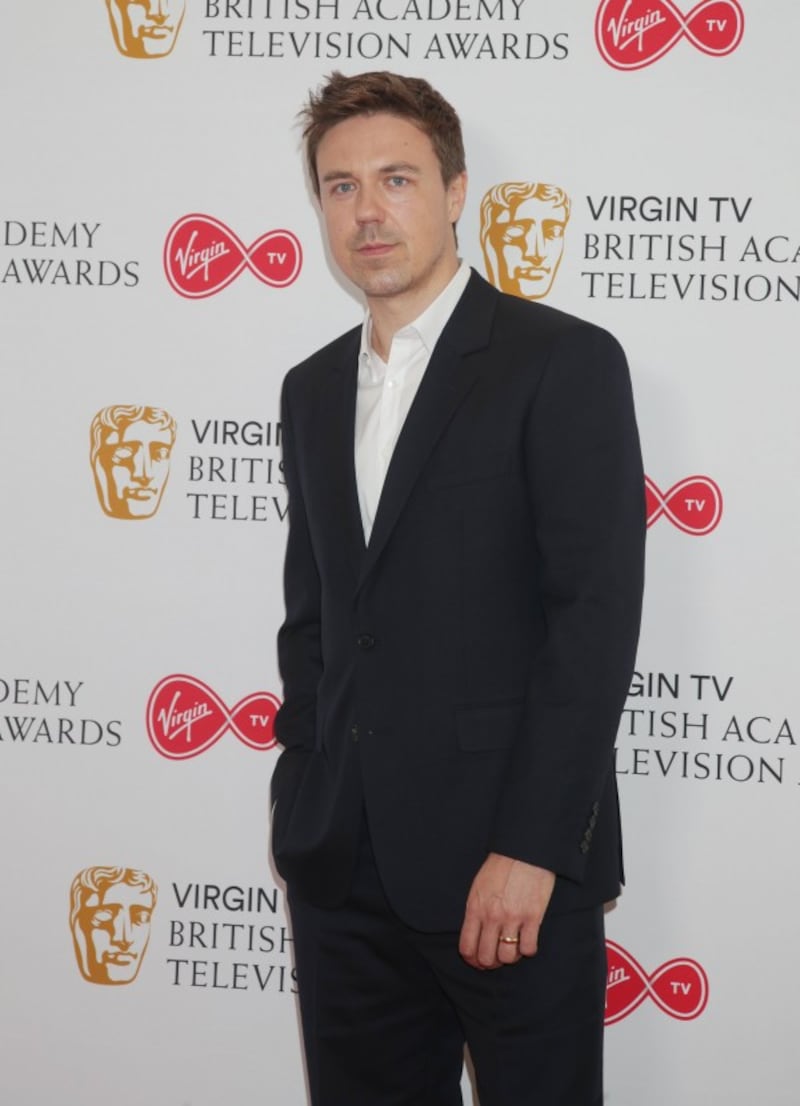 Andrew Buchan during the TV Bafta nominations at BAFTA, in central London. (Yui Mok)