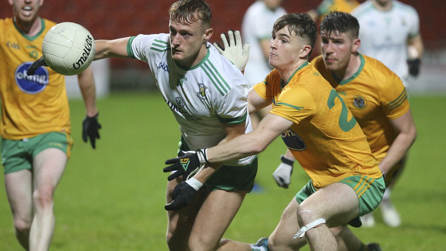Liam Kerr top-scored as Burren progressed to the Down SFC semi-finals. Picture: Louis McNally