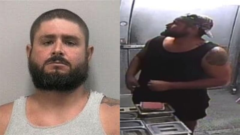 Patrick Benson broke into two restaurants and in one case, fired up the grill before stealing the safe.