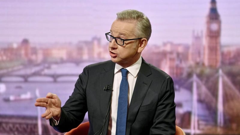 Michael Gove told the BBC&#39;s Andrew Marr Show he would have a &quot;smart negotiating team led by myself and other politicians, rather than officials, explaining to the European Union what needs to change in order to make sure we honour the referendum result&quot;. Picture by Jeff Overs/BBC/PA 