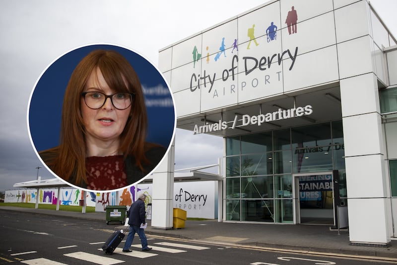 Economy Minister criticises London over ‘failure to extend air tax exemption’ for new Derry to Dublin flights