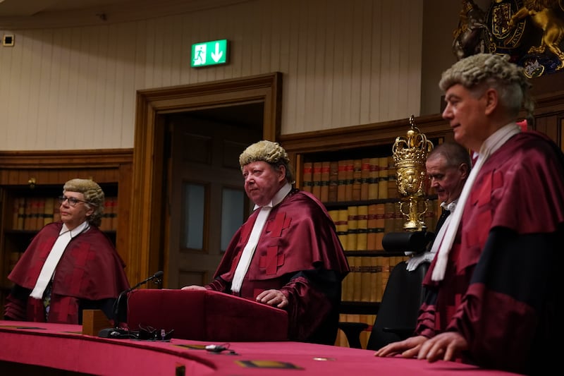 Lord Pentland said AI could help judges work more efficiently