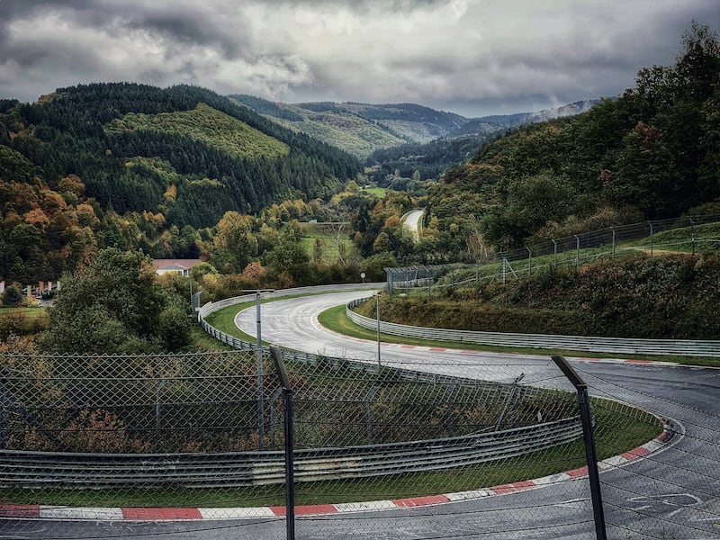 A glimpse of the 'Green Hell' of the Nordschleife. Picture by TI Hocheifel-Nürburgring, Sebastian Schulte