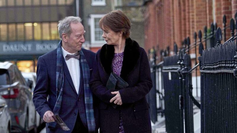 Bill Paterson as Felix and Celia Imrie as Mimi in Love Sarah 