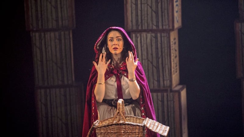 Roisin Gallagher as Little Red Riding Hood 