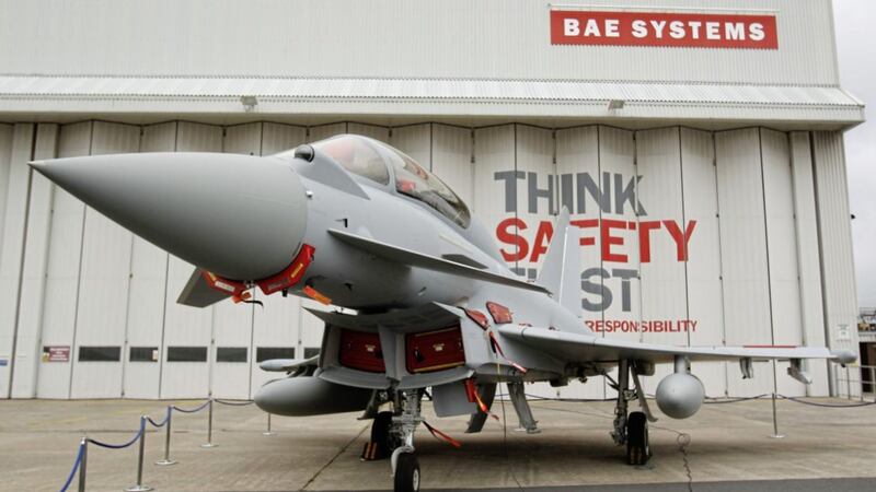 The Government is being urged to help save jobs at defence giant BAE Systems, which is set to announce cuts at sites making the Eurofighter Typhoon jet. Press Association photo.               