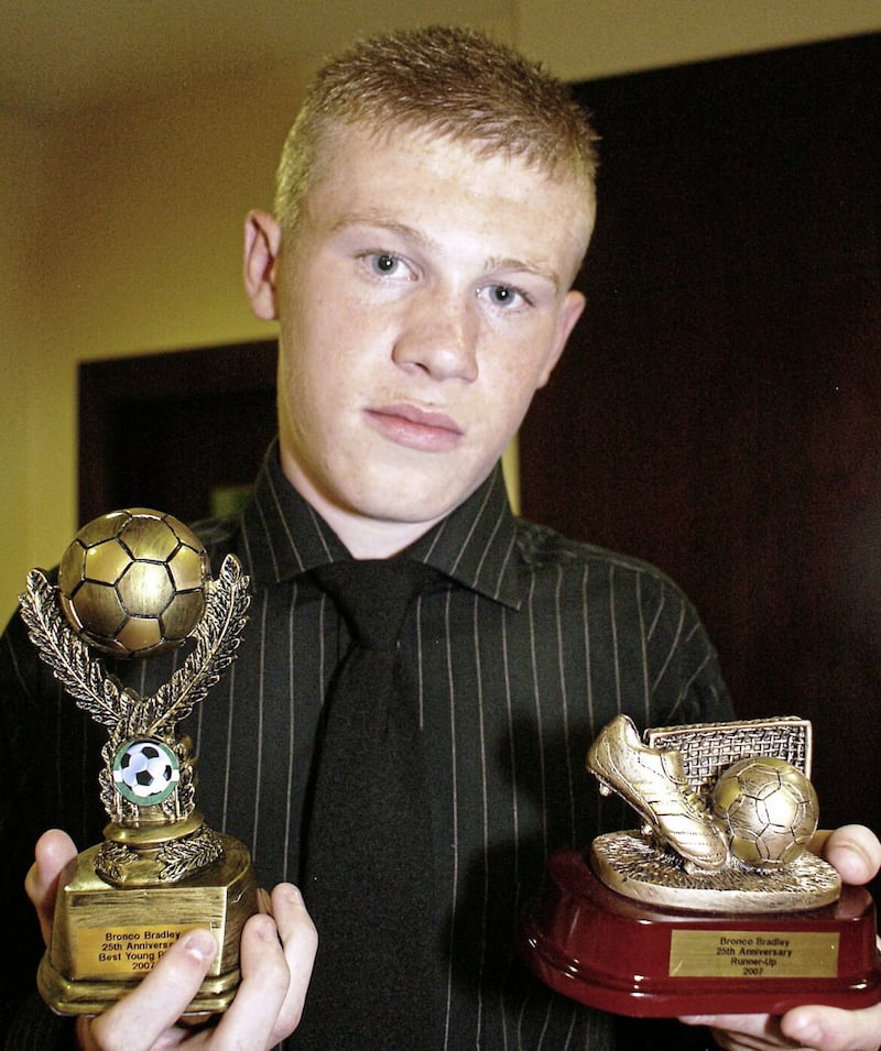 Sunderland and Republic of Ireland player James McClean pictured 2007 Picture: Margaret McLaughlin 