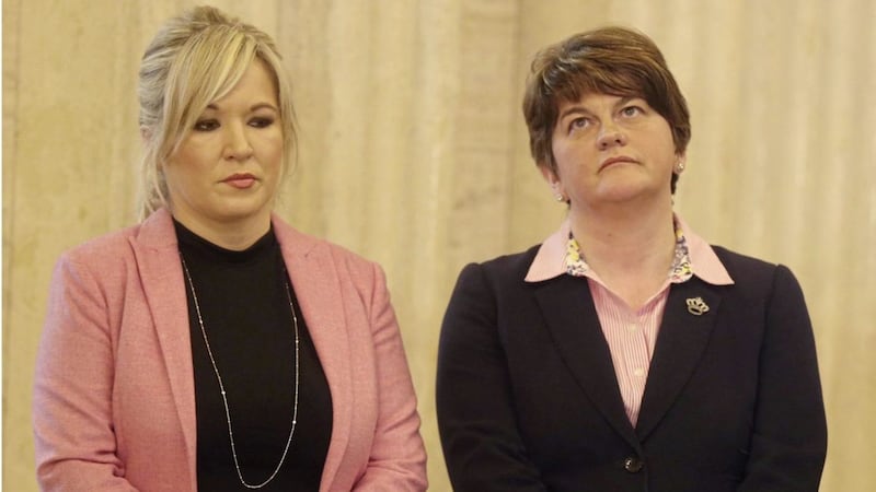 DUP leader Arlene Foster has been criticised after describing Sinn F&eacute;in northern leader Michelle O&#39;Neill as &quot;blonde&quot; in an interview 