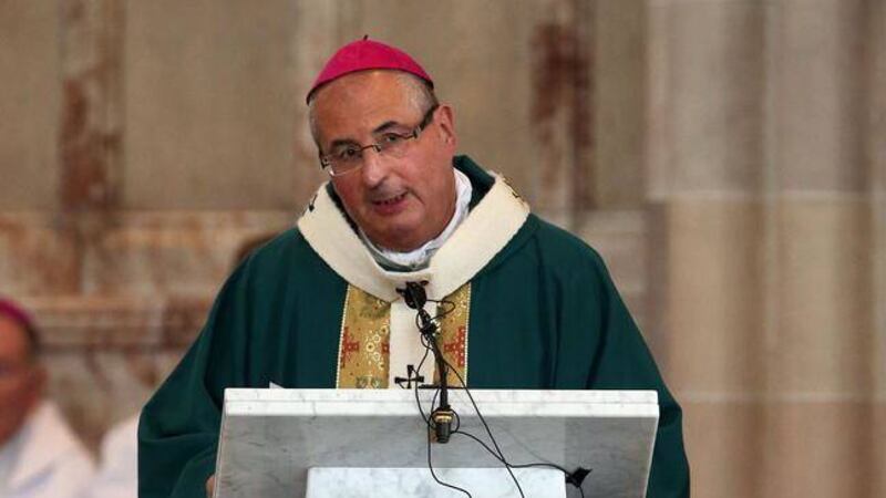 Scotland's most senior Catholic Archbishop, Philip Tartaglia during his homily at St Andrew's Cathedral in Glasgow where he apologised to survivors of abuse within the church in Scotland following the publication of the independent review of its handling of allegations.. PRESS ASSOCIATION Photo. Picture date: Tuesday August 18, 2015. The McLellan Commission led by the Very Rev Andrew McLellan called for the church to make an ''unmistakeable and unequivocal'' apology and said support for survivors of abuse must be its ''absolute priority''.See PA story RELIGION Abuse. Photo credit should read: Andrew Milligan/PA Wire..