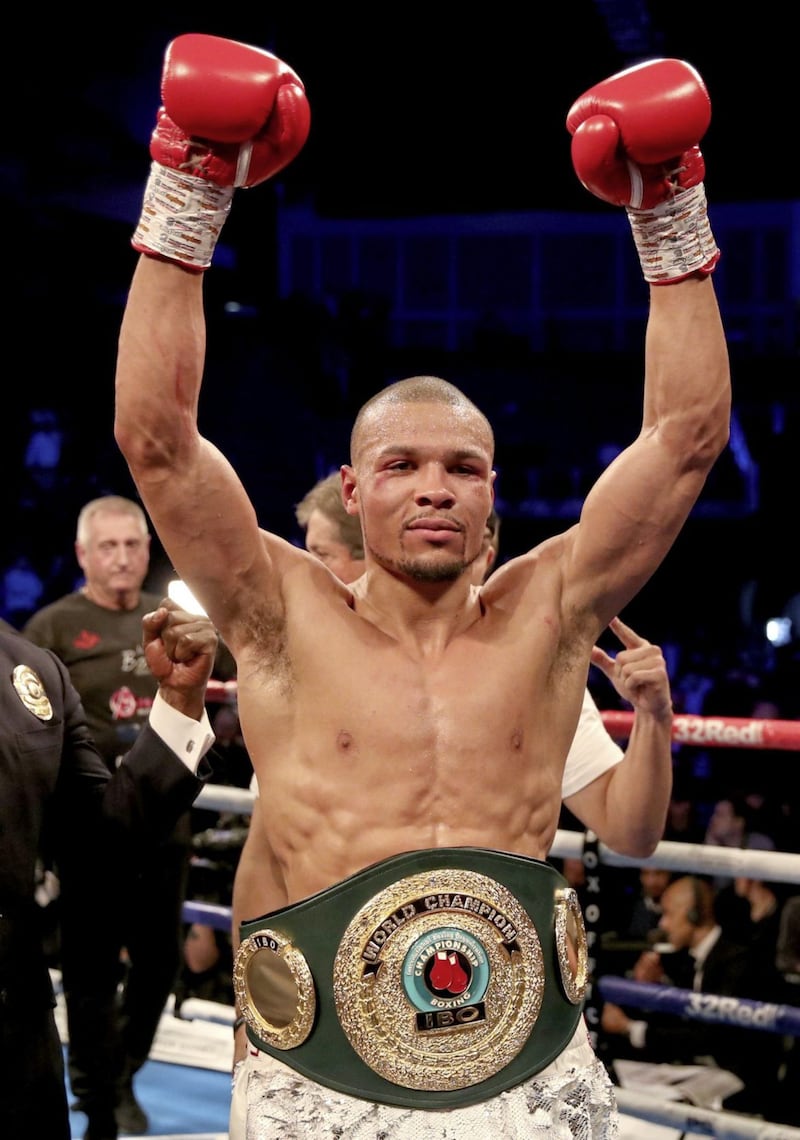 Grudge match. Chris Eubank jnr will battle it out with Liam Williams in Cardiff on Saturday night. 