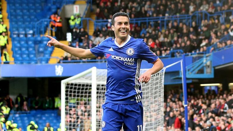 Chelsea's Pedro ran almost the full length of the pitch to score an incredible goal and fans were extremely impressed