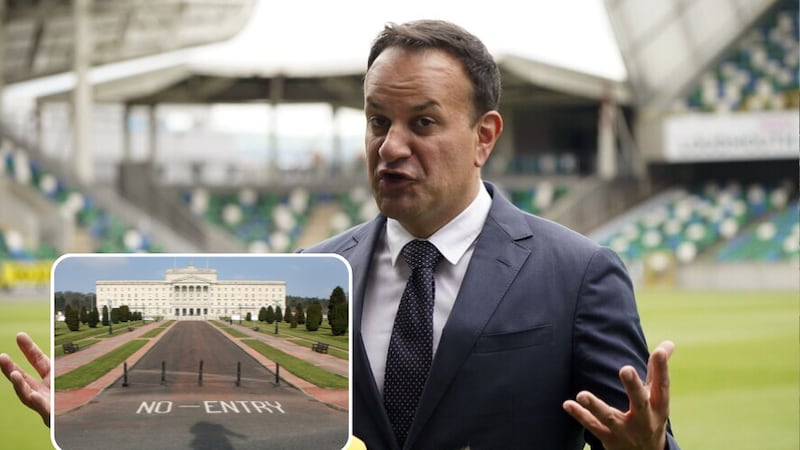 Leo Varadkar said he believes it is possible to get the institutions up and running in the autumn (Niall Carson/PA)