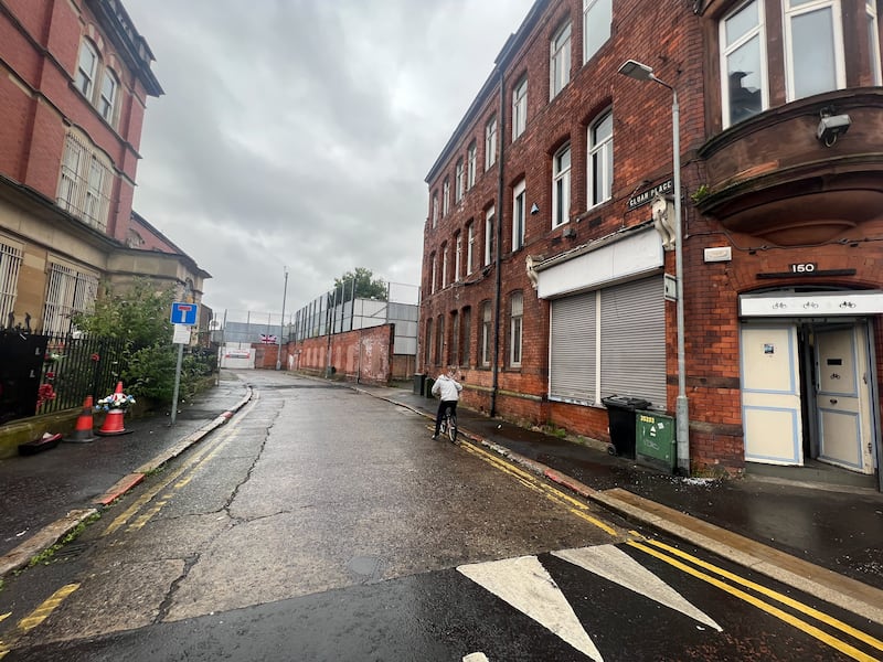 Cluan Place in east Belfast. Picture by Hugh Russell