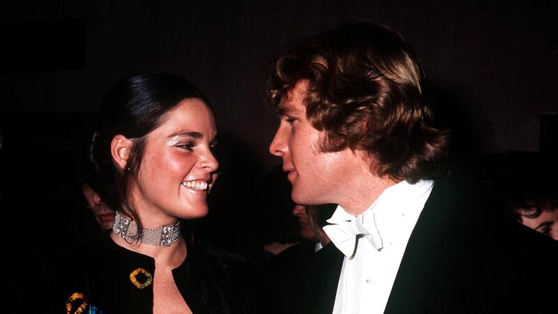 Ryan O’Neal starred with Ali MacGraw in the film Love Story (PA)