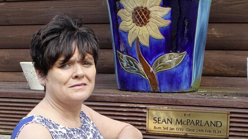 Sine&aacute;d Monaghan, whose father Sean McParland was shot dead by loyalists 25 years ago this weekend, says she has &#39;no faith&#39; in the PSNI 