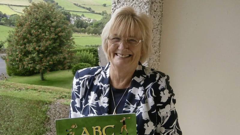 Mrs Kathleen Darragh of Cushendall, who has published &#39;ABC goes GAA&#39;. 
