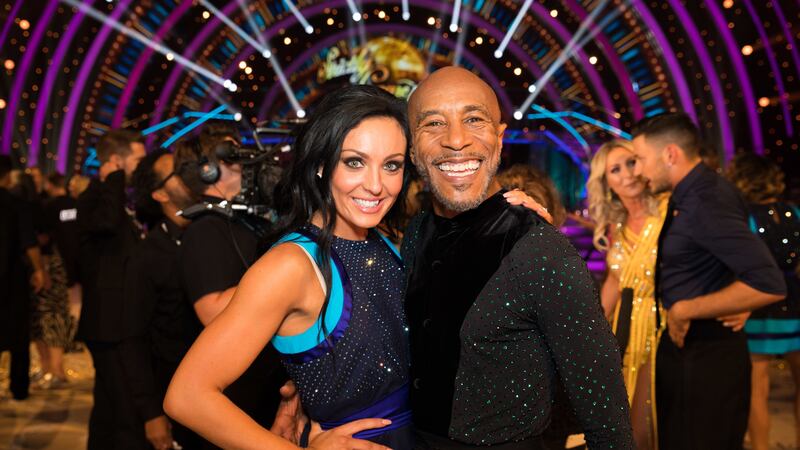 The 57-year-old has been partnered with dancing professional Amy Dowden on the BBC1 show.