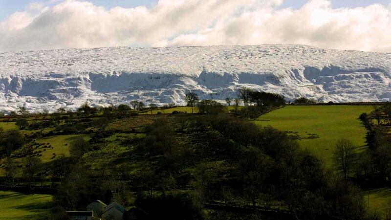 The view of the Sperrin Mountains from Glenshane Pass. Picture by Margaret McLaughlin.&nbsp;