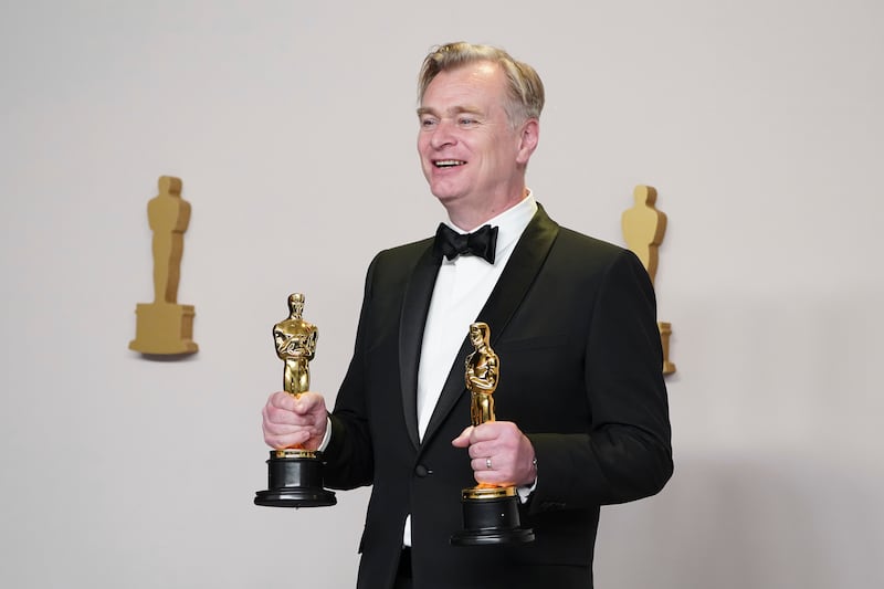 Oppenheimer won seven Oscars, including best director for Christopher Nolan, ending his 22-year wait for an Academy Award (Jordan Strauss/Invision/AP)