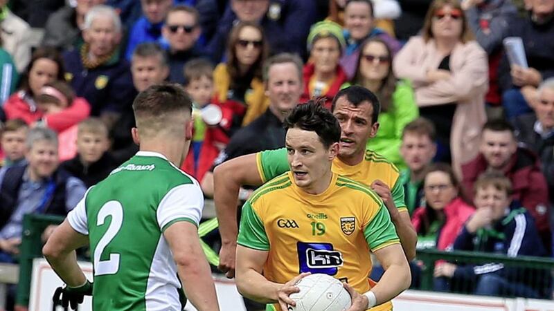 Eoin McHugh had made eight consecutive substitute appearances for Donegal before last Saturday evening. Picture by Philip. 