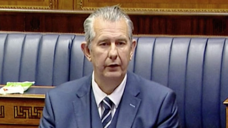 DUP leader Edwin Poots 
