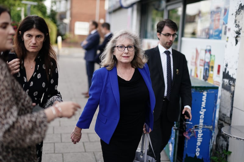 The mayor’s campaign has framed the May 2 vote as a ‘neck-and-neck’ two-horse race between Labour and the Tory candidate Susan Hall, pictured