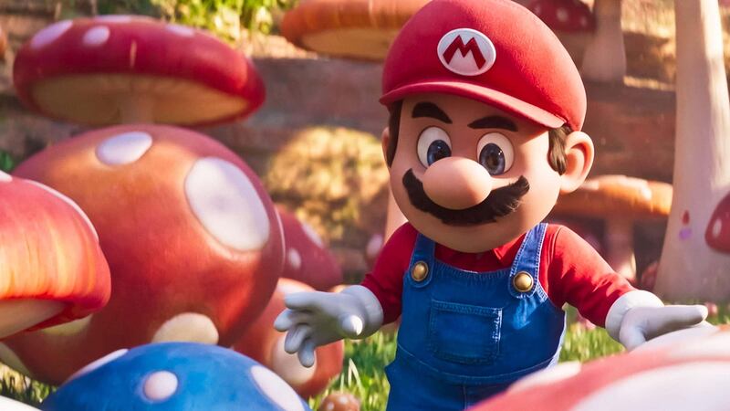 The two-minute clip shows the moustachioed Italian plumber team up with Princess Peach to take on the villainous Bowser.