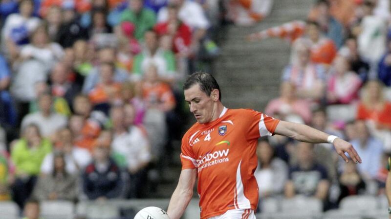 Andy Mallon made his debut for Armagh in the NFL against Donegal in 2003 