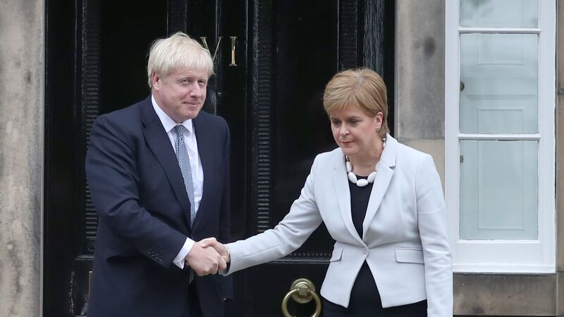 The inquiry heard Nicola Sturgeon offered an expletive-laden opinion on Boris Johnson