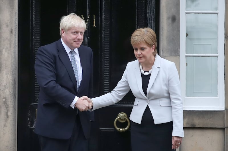 The inquiry heard Nicola Sturgeon offered an expletive-laden opinion on Boris Johnson