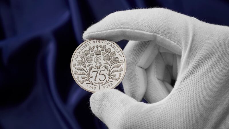 A new commemorative coin celebrating the King’s 75th birthday and paying tribute to his passion for the natural world has been unveiled by the Royal Mint (Royal Mint/PA)