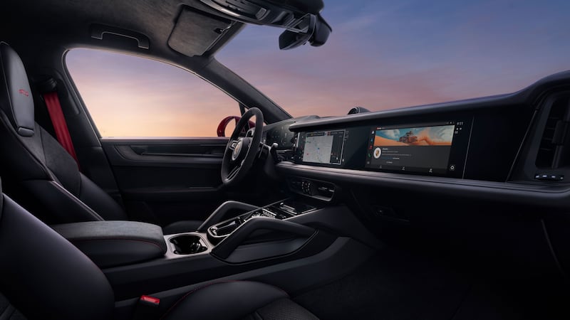 There are new sports seats and a new curved digital instrument cluster. (Credit: Porsche Newsroom)