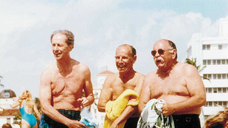 Don Amache, Wilford Brimley and Hume Cronyn in Cocoon 