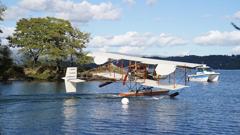 It is 28 years since any seaplane has taken off at Windermere and 111 years since the original flew for the first time.