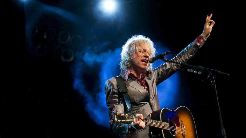 Bob Geldof on stage. Picture by MTI, Balazs Mohai, Associated Press 