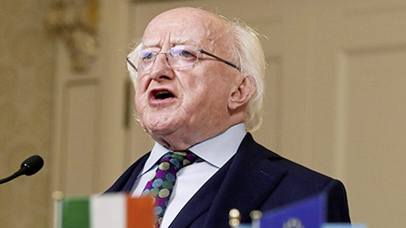 President Michael D Higgins. Picture by Maxwells 