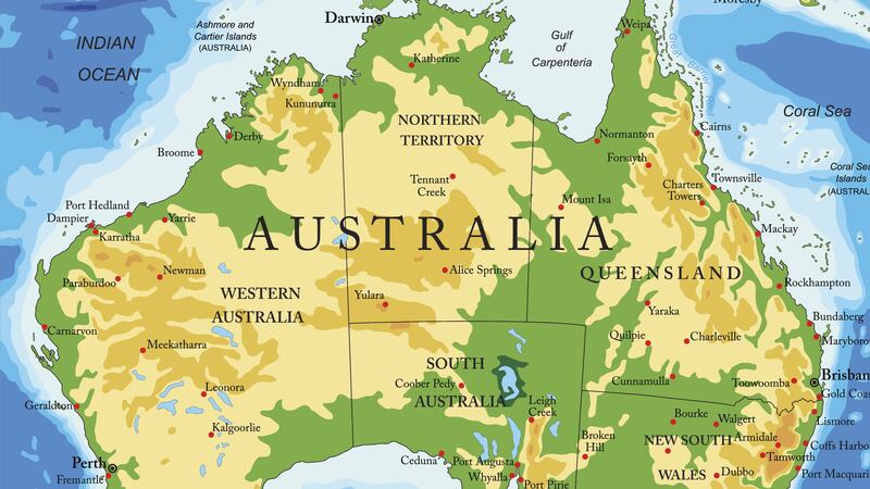 Geologists say Georgetown broke away from North America and collided with the Mount Isa region of northern Australia 1.6 billion years ago.