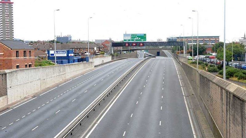 The Westlink has now reopened to traffic