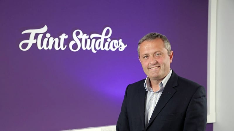 Managing director at Flint studios, Jeremy Biggerstaff 