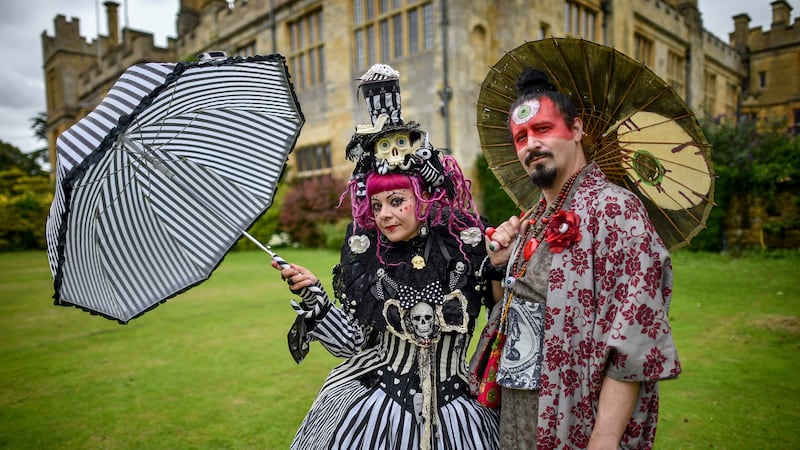 Sudeley Castle played host to hundreds of costumed enthusiasts.