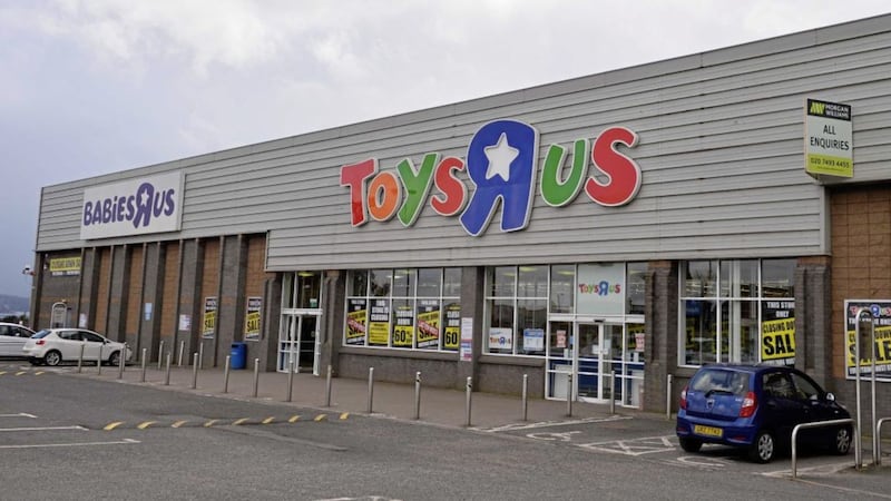 Toys R Us sores in Belfast, Lisburn and Derry are among the 100 to shut after the stricken company failed to find a buyer. Picture by Mark Marlow 