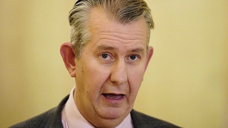 Edwin Poots was subjected to verbal abuse on a flight from Glasgow. Picture by Niall Carson/PA Wire  
